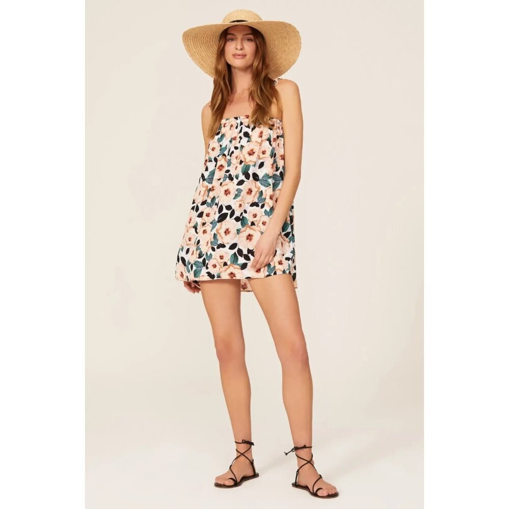 Show Me Your Mumu Women's Angel Size Medium Tie Shoulder Mini Dress